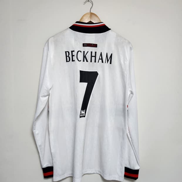 맨체스터유나이티드 98-99 베컴 마킹 축구 유니폼 XL