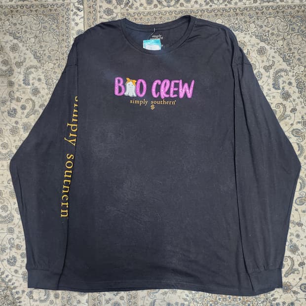 (새상품) 심플리서던 할로윈 롱 슬리브리스 2XL