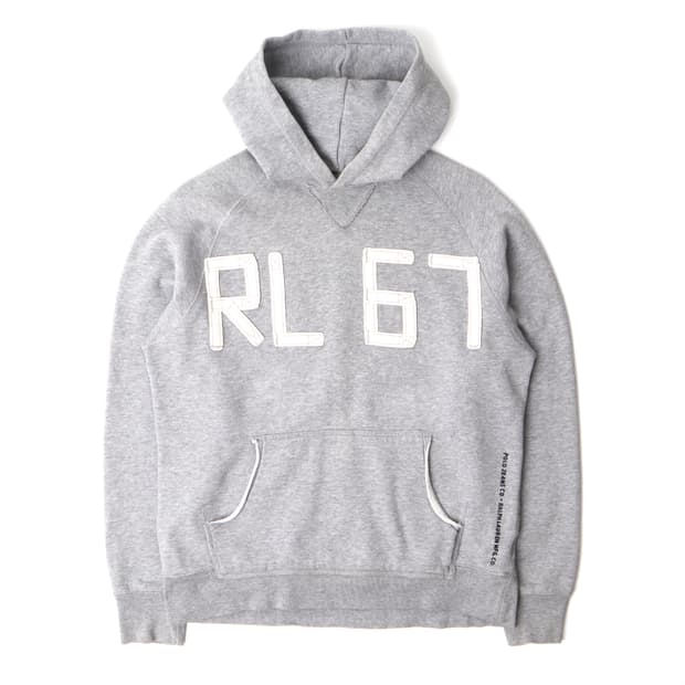 폴로 진스 RL 67 그레이 스웨트 후드티
