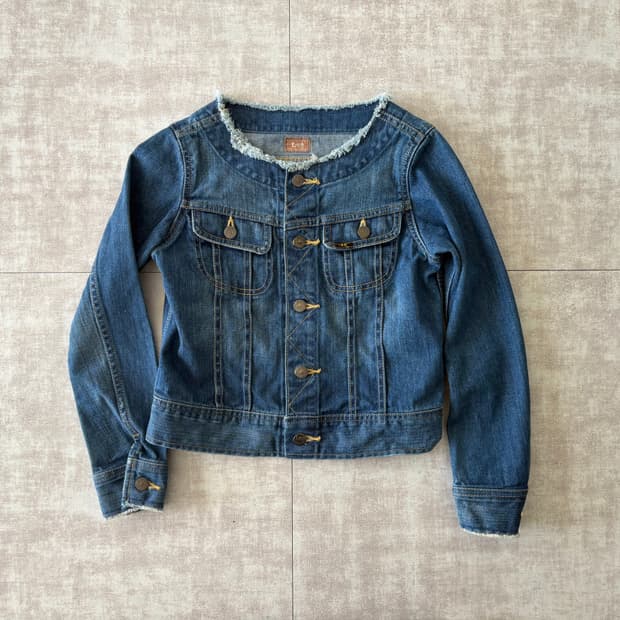 LEE) fringe denim jacket