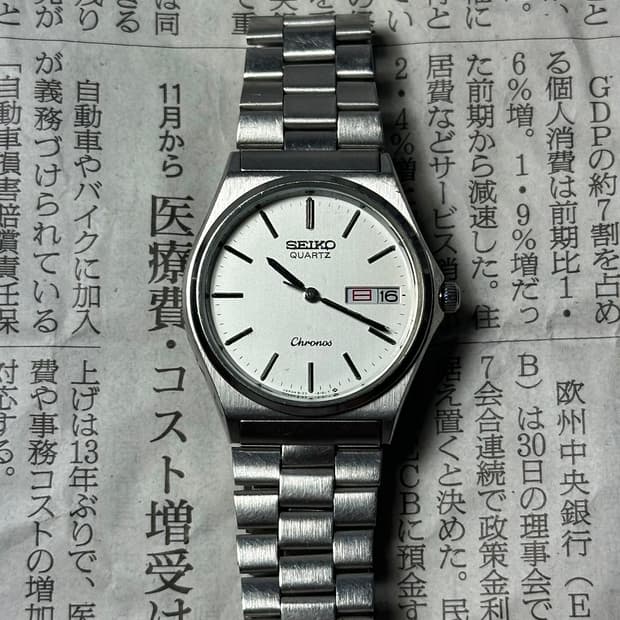 SEIKO quartz chronos
