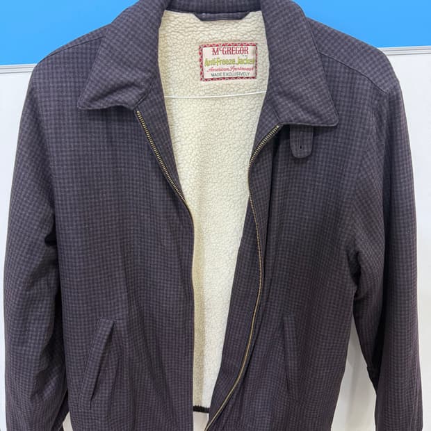 와코마리아 제냐 체크 안티프리즈자켓