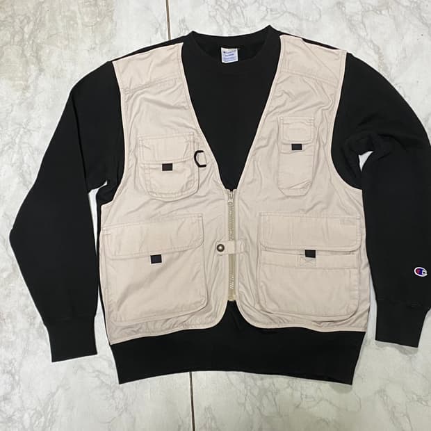 챔피온 맨투맨티 빈티지 리폼 제품 100 ~ 105