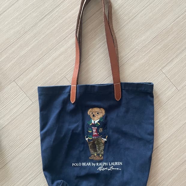 폴로 베어 에코백