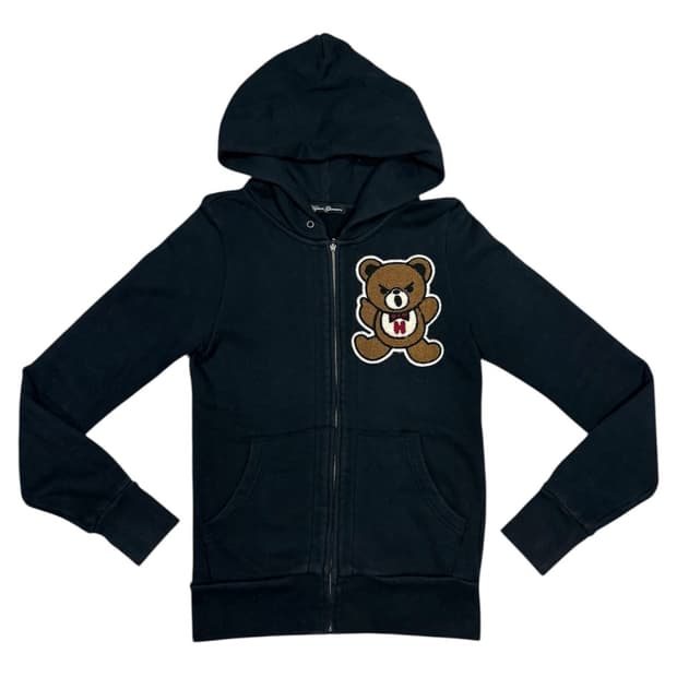 히스테릭 글래머 아카이브 퍽베어 패치 후드집업 자켓