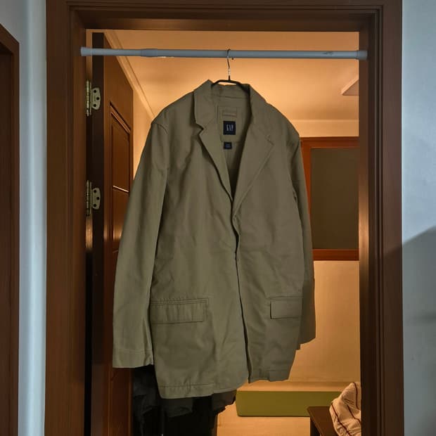 GAP 갭 몰스킨 블레이저