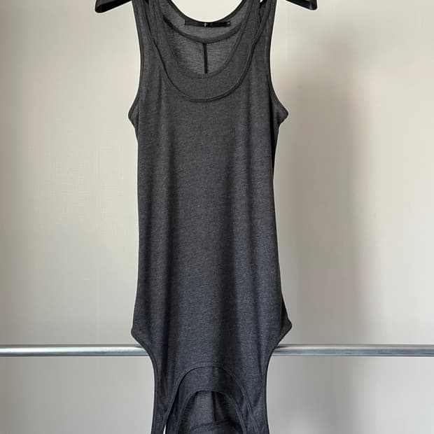 NO ID. Suspend Double Layer Tank Top