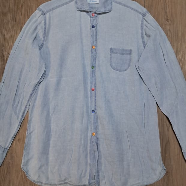 이태리 린넨 셔츠 40