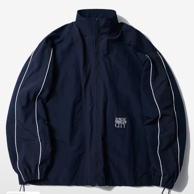 어반디타입 러닝클럽 트랙 자켓 네이비
