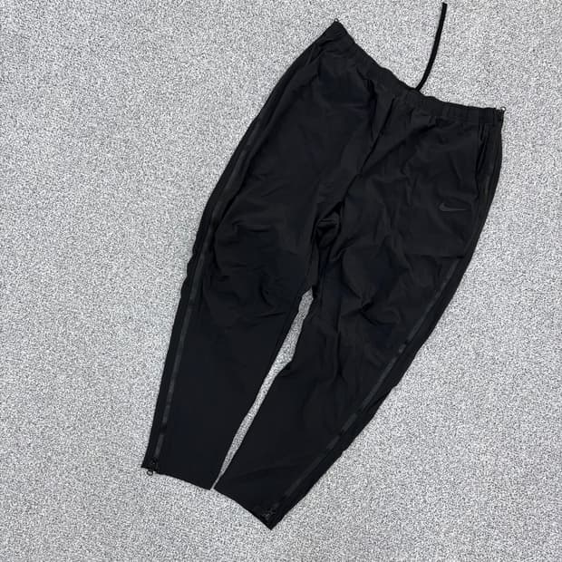 L 나이키 사이드지퍼 풀지퍼 트레이닝 팬츠 0727J2