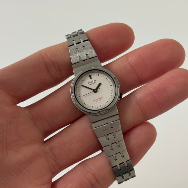 1980s Silver Ladies Quartz