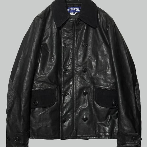 준야 와타나베 레더 자켓