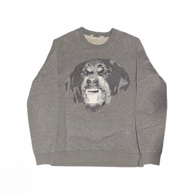SS16 Givenchy Rottweiler Sweatshirt Grey