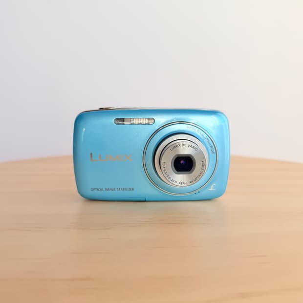💙미사용! 츄 디카 💙 파나소닉 루믹스 DMC-S1 청량한 소다블루
