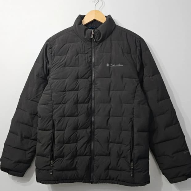 콜롬비아 구스다운 경량 패딩 자켓 100