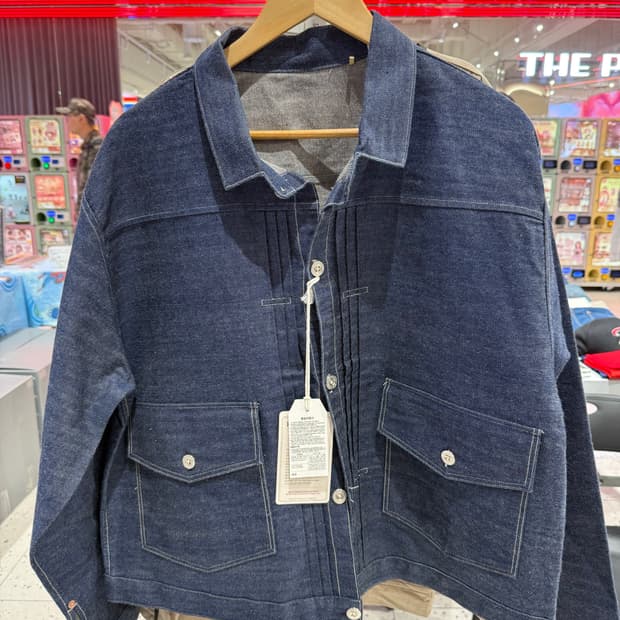 LVC 1879 Triple Pleats Blouse  데님 자켓(XL)