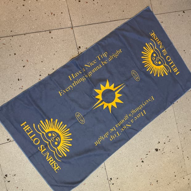 헬로선라이즈 비치타월 2컬러