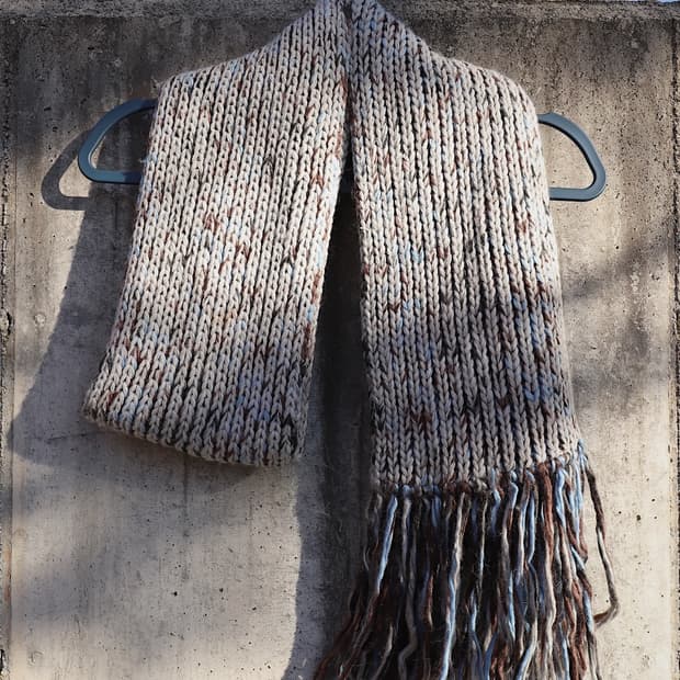 [VINTAGE] 투톤 머플러