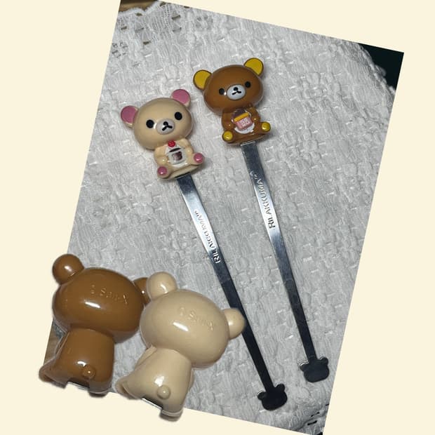 리락쿠마 san-x 티스푼