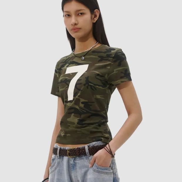테이크이지 카모 넘버링 숏슬리브