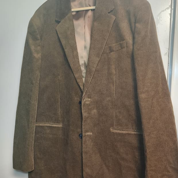 24fw 무신사 코듀로이 블레이져 브라운 2XL