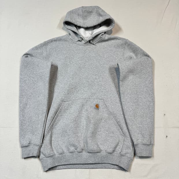 S) 칼하트 미드웨이트 후드티 헤더그레이