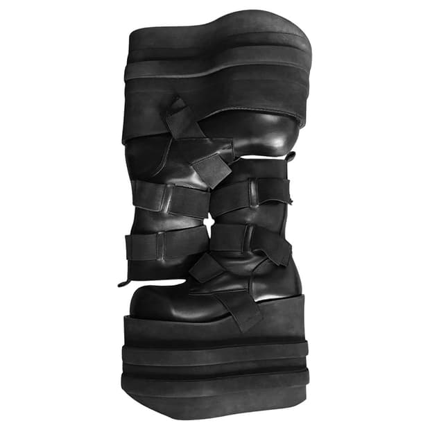 koji kuga 90s stacked platform boots