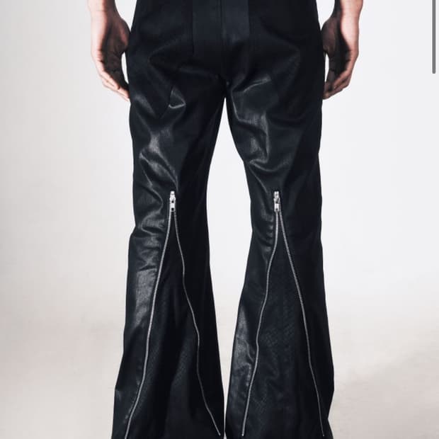 zipper Fly Denim Pants