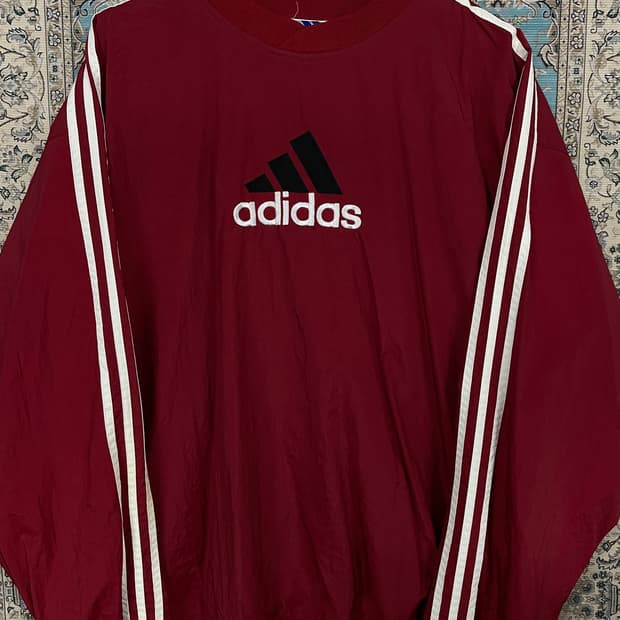 아디다스 올드스쿨 딥레드 웜업1644