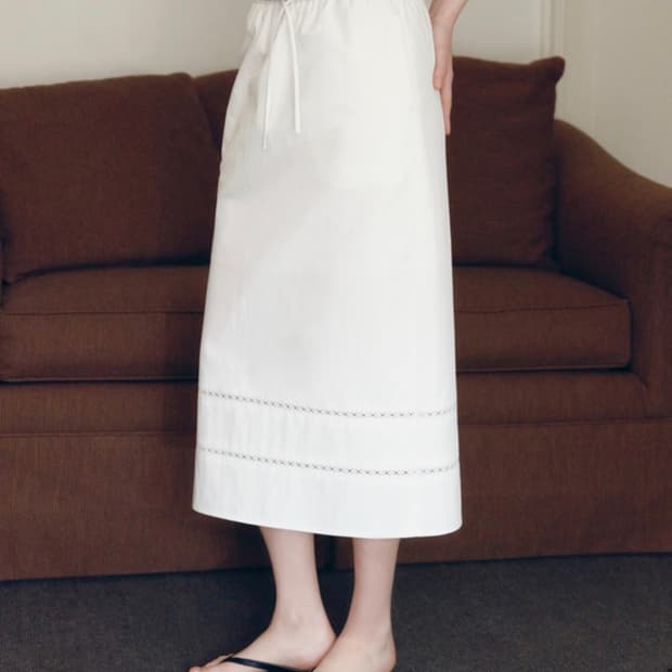 FYEO 포유온 모네 코튼 롱스커트 새상품 mone cotton long