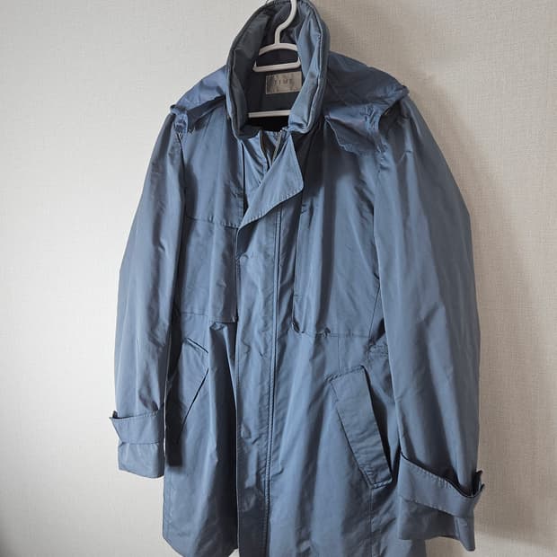 타임 옴므 TIME 남성 후드 바람막이 코트 자켓 100