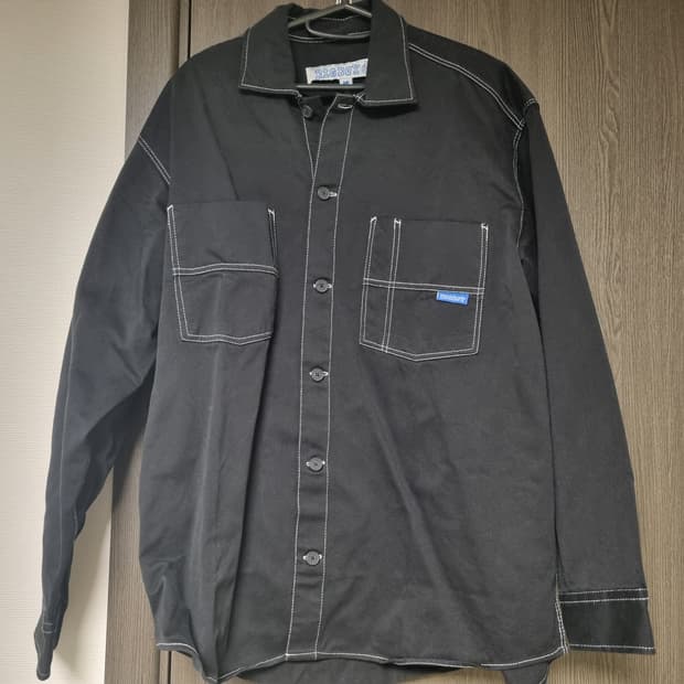 (새상품) 폴라스케이트 빅보이 블랙 셔츠 M 사이즈