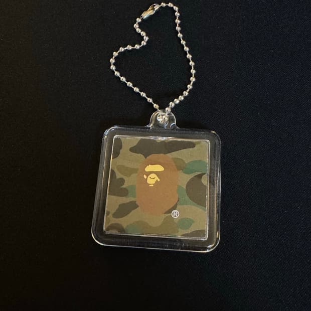 [OS]베이프 카모 아크릴 키링