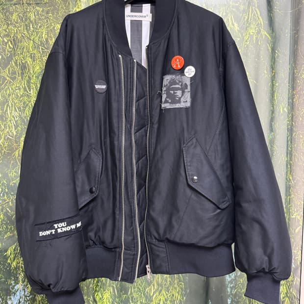 UNDERCOVER 25pf Cotton MA-1 jacket