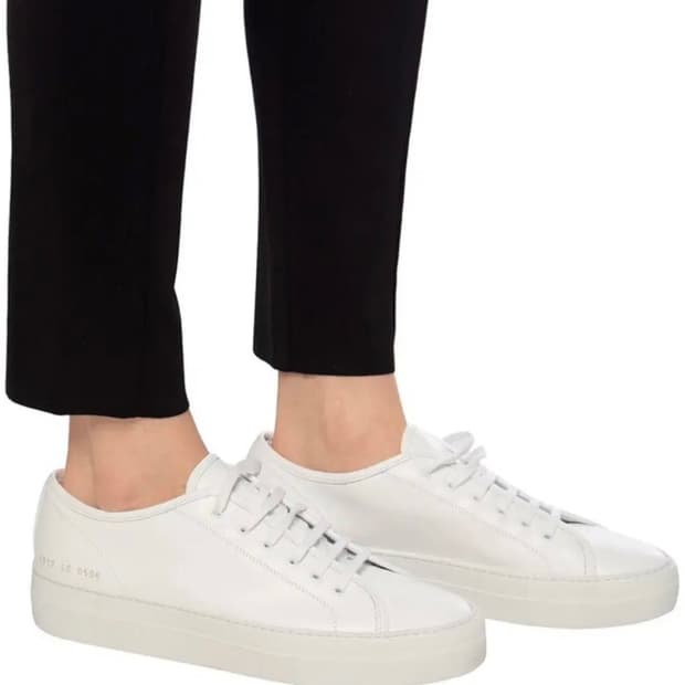 커먼 프로젝트 가죽 스니커즈 Common Project tournamen