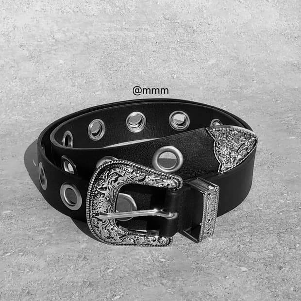 [Unisex] 아일렛 웨스턴 클래식 벨트