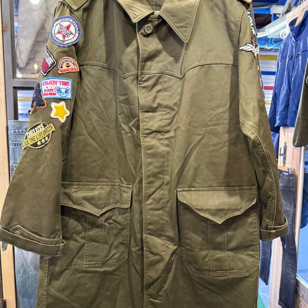 데이지 덕 야상 자켓