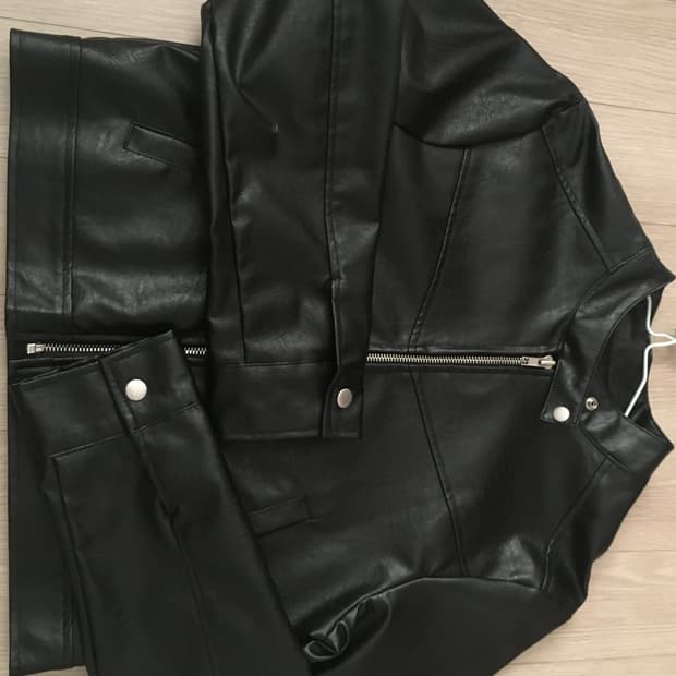 빈티지 레더 자켓