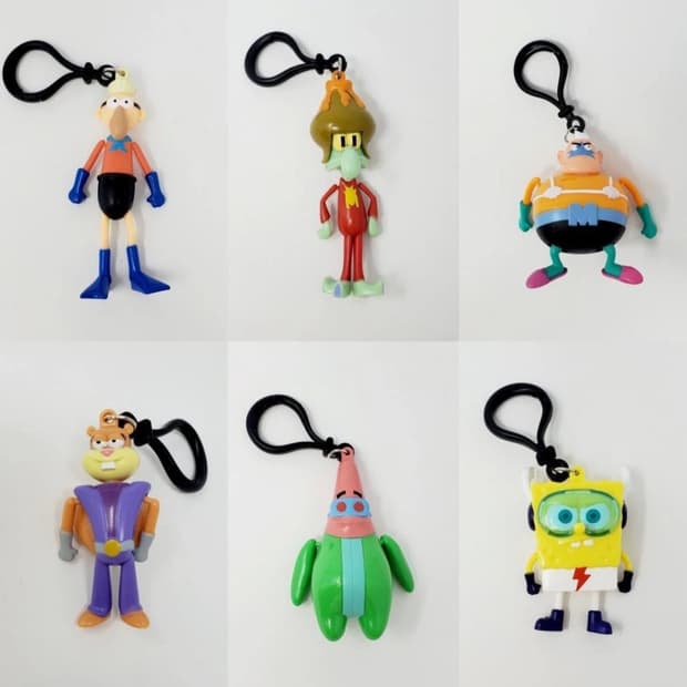 스폰지밥 키링