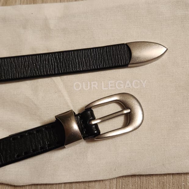 아워레가시 2cm 벨트 블랙 80