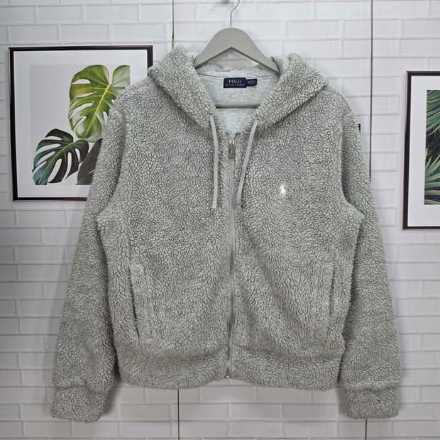 폴로랄프로렌 플리스 후드 집업 자켓 점퍼 M사이즈