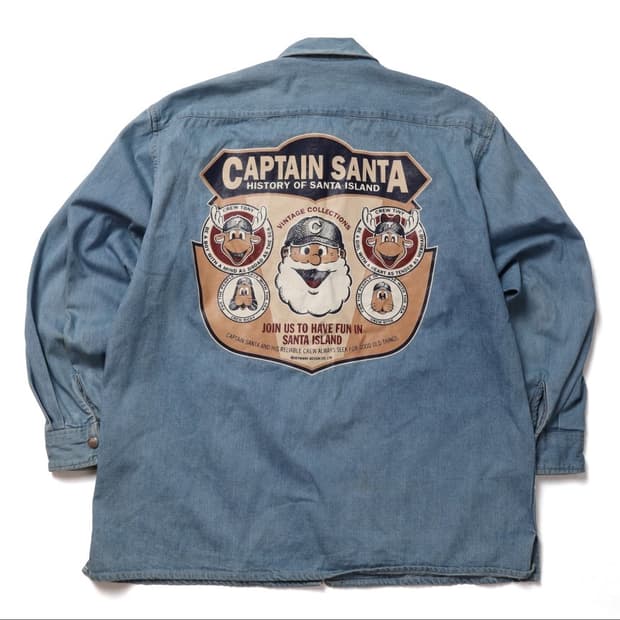 캡틴 산타 Captain Santa Two Pocket Denim Jac