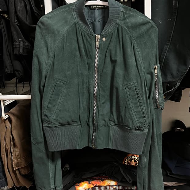 Rick Owens Blistered Bomber Jacket