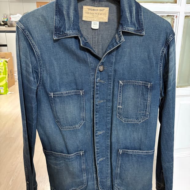 RRL 코튼 리넨 데님 엔지니어 재킷 S 판매