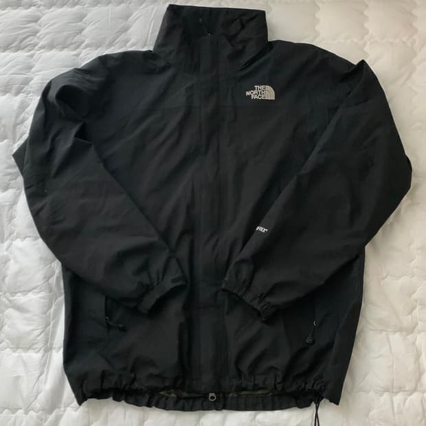 노스페이스 고어택스 바람막이 블랙 100