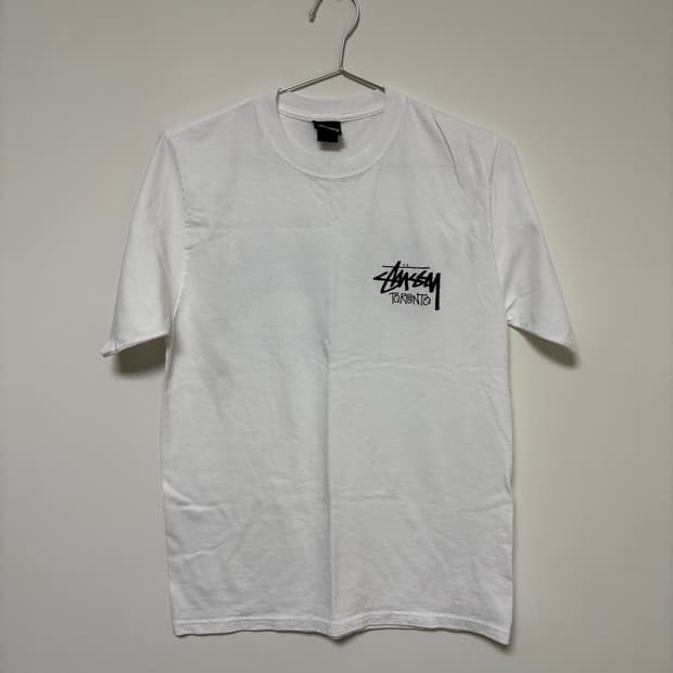 스투시 토론토 반팔 화이트 Stussy toronto