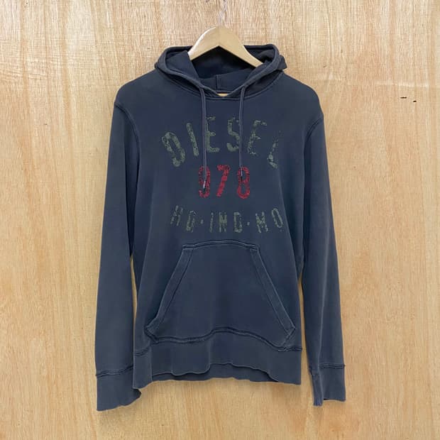 DIESEL washed hoodie 디젤 워싱 후드티