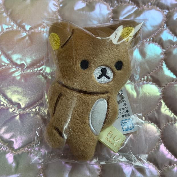 리락쿠마 인형 키링