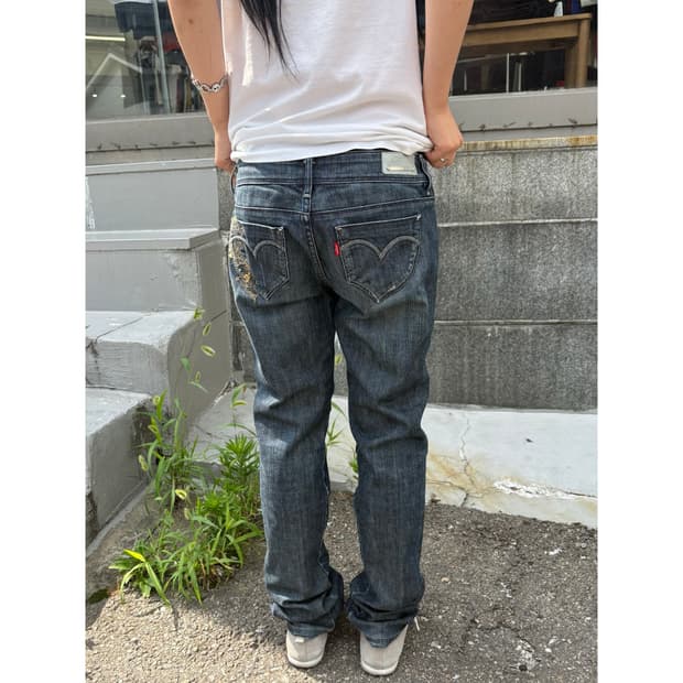 리바이스 레이디 스타일 빈티지 데님 팬츠