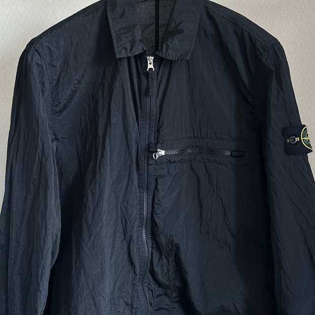 스톤아일랜드 나일론메탈 에코닐 자켓 23ss XL(105-110)